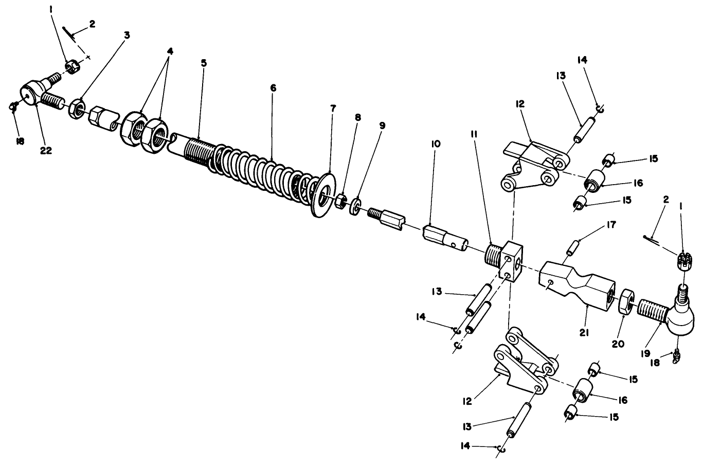 Wing Deck Latch Assembly
