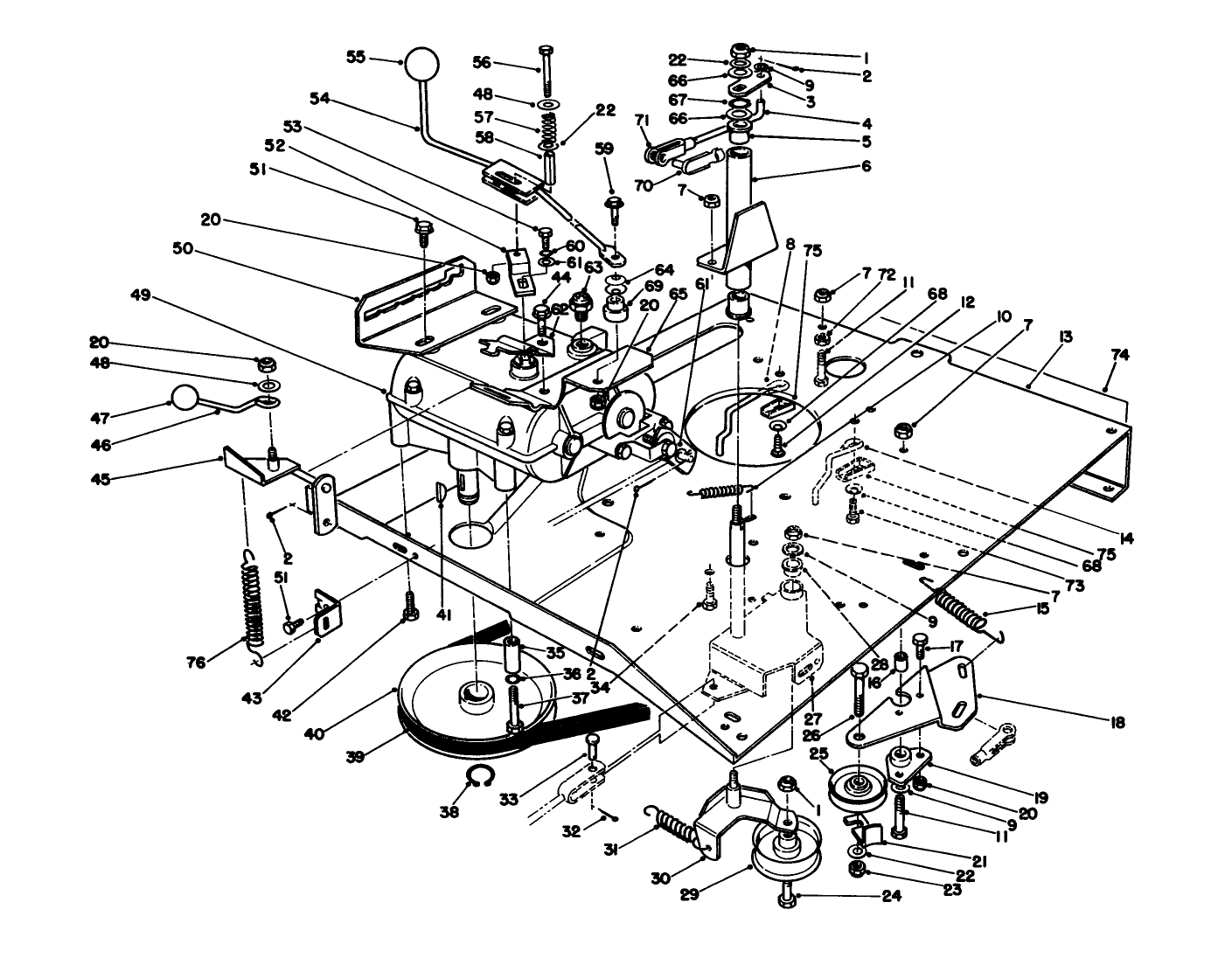 Transmission & Linkage Assembly