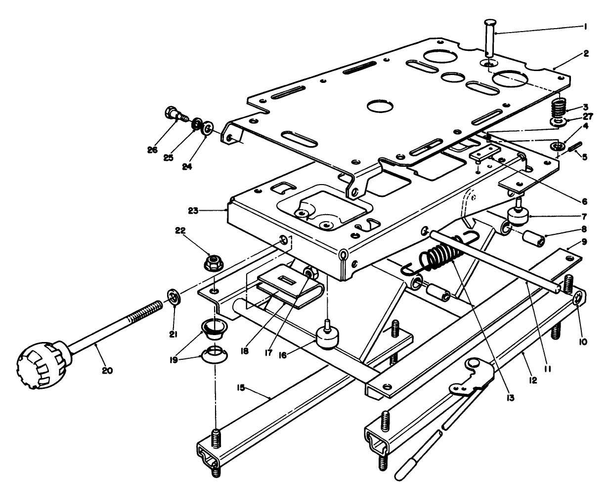 Seat Suspension Assembly