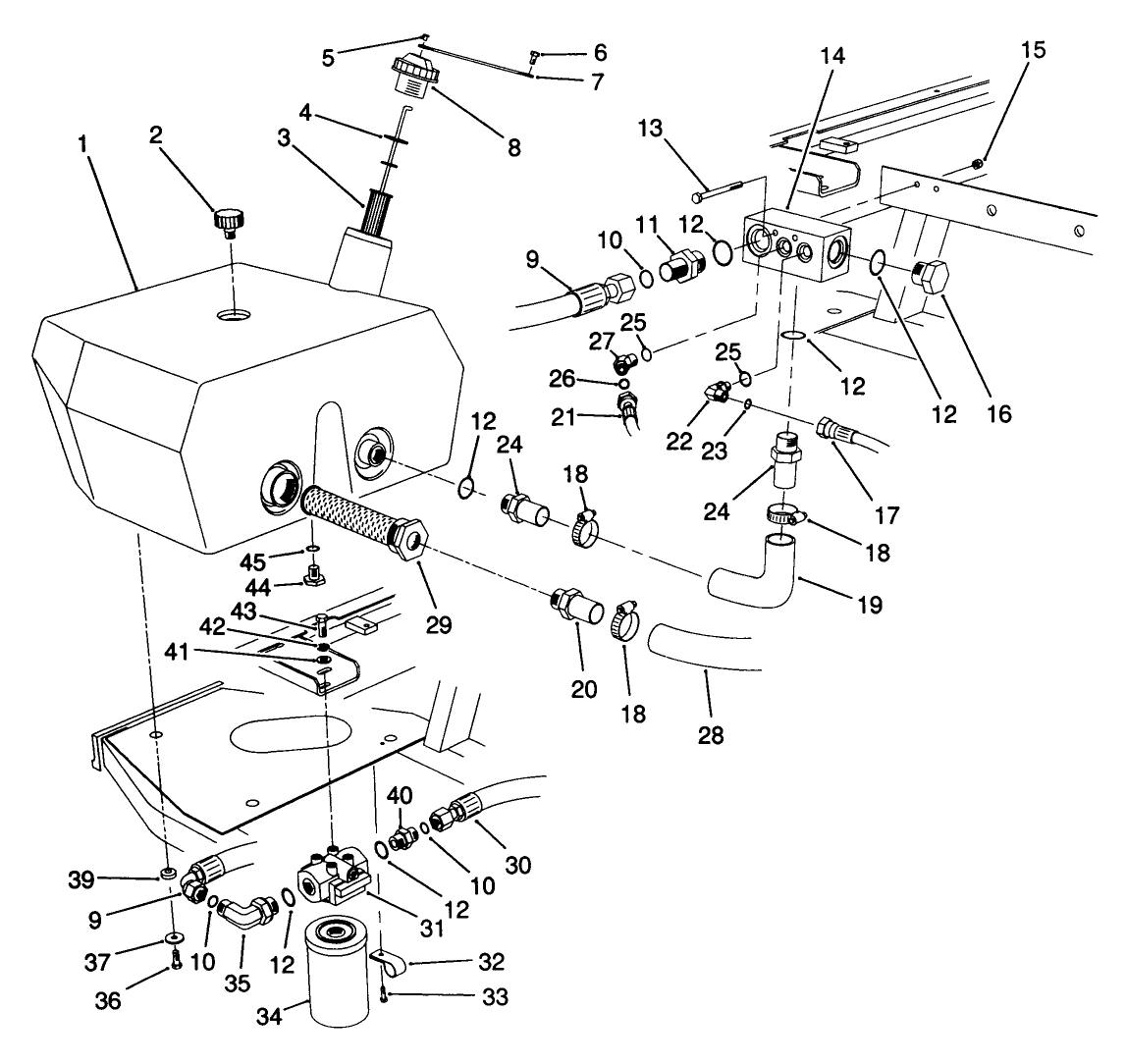 Hydraulic Reservoir Assembly