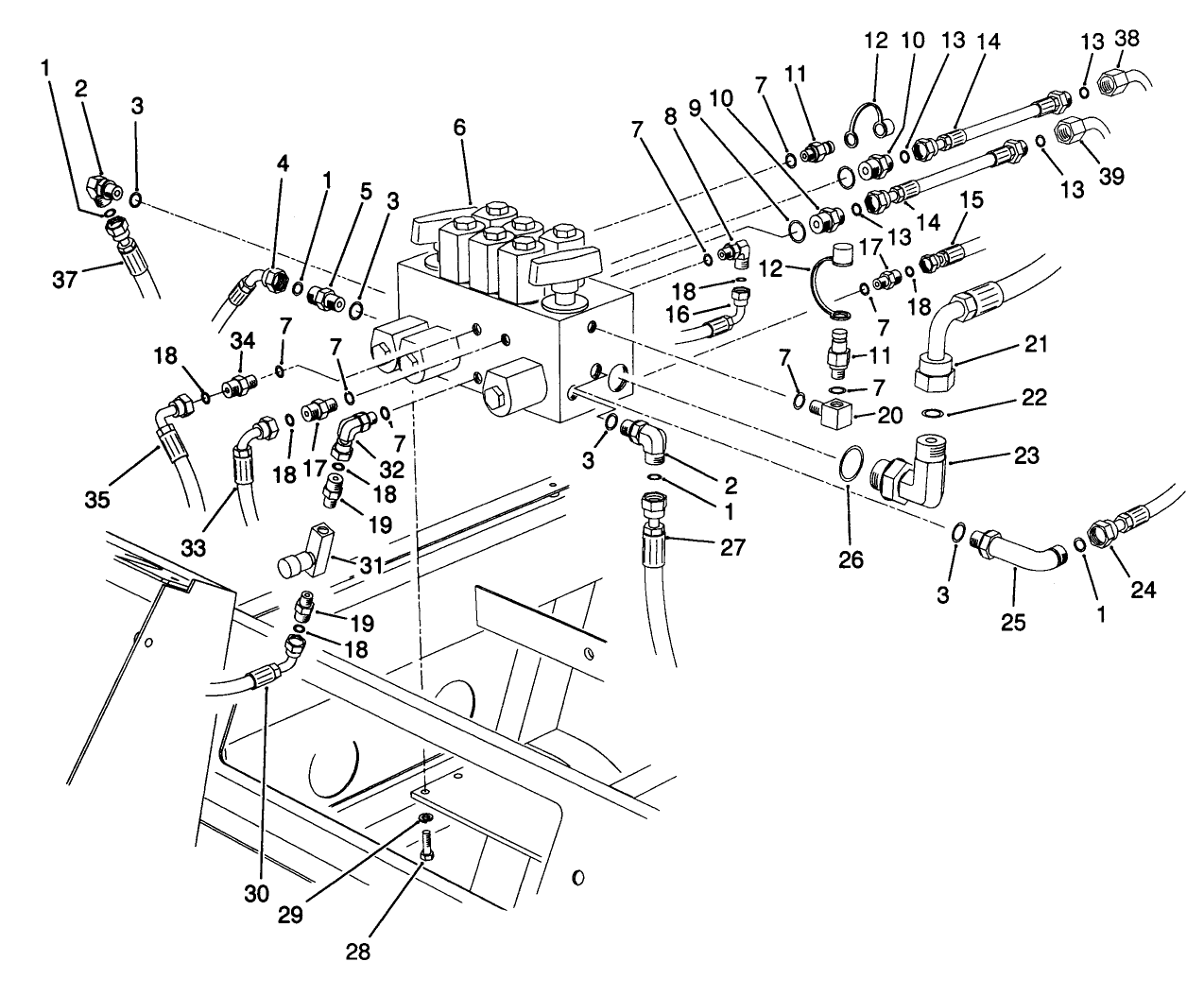Hydraulic Control Manifold Assembly