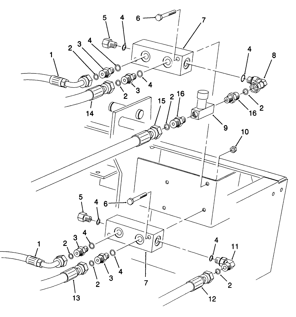 Rear Hydraulic Manifolds