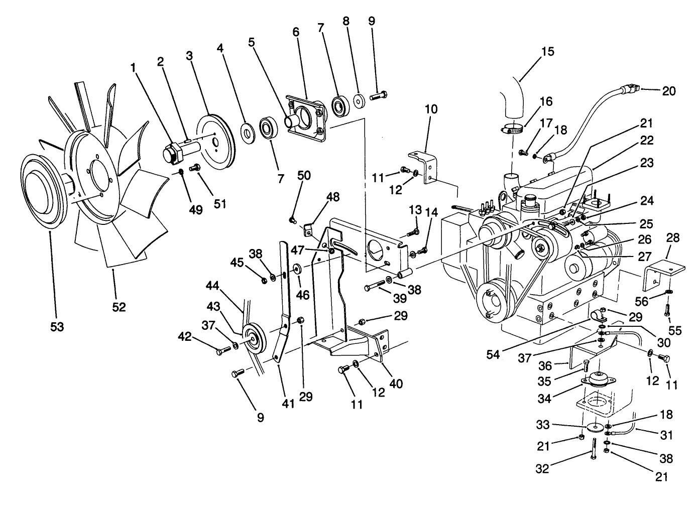 Engine Installation Assembly