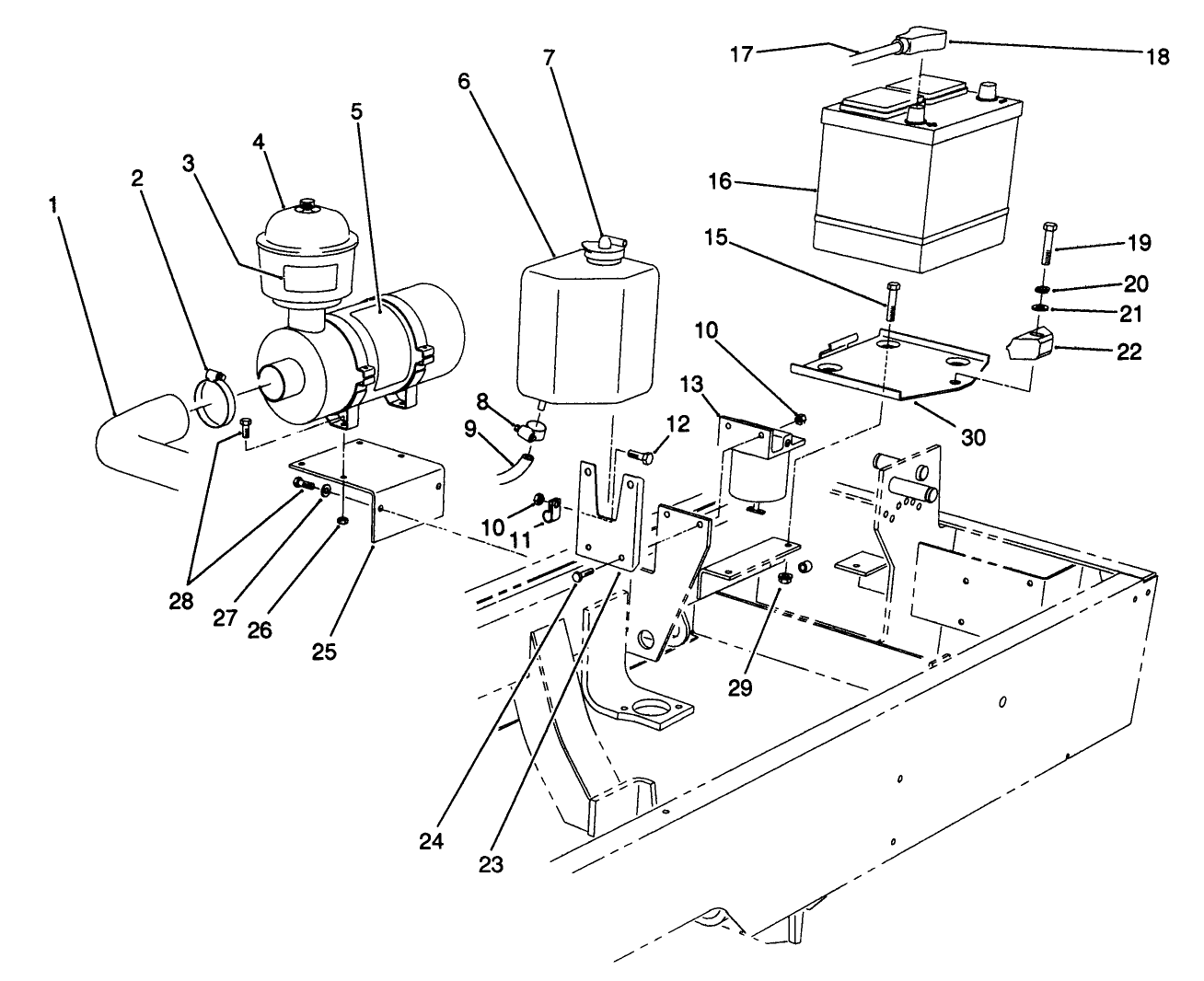 Engine Components Assembly