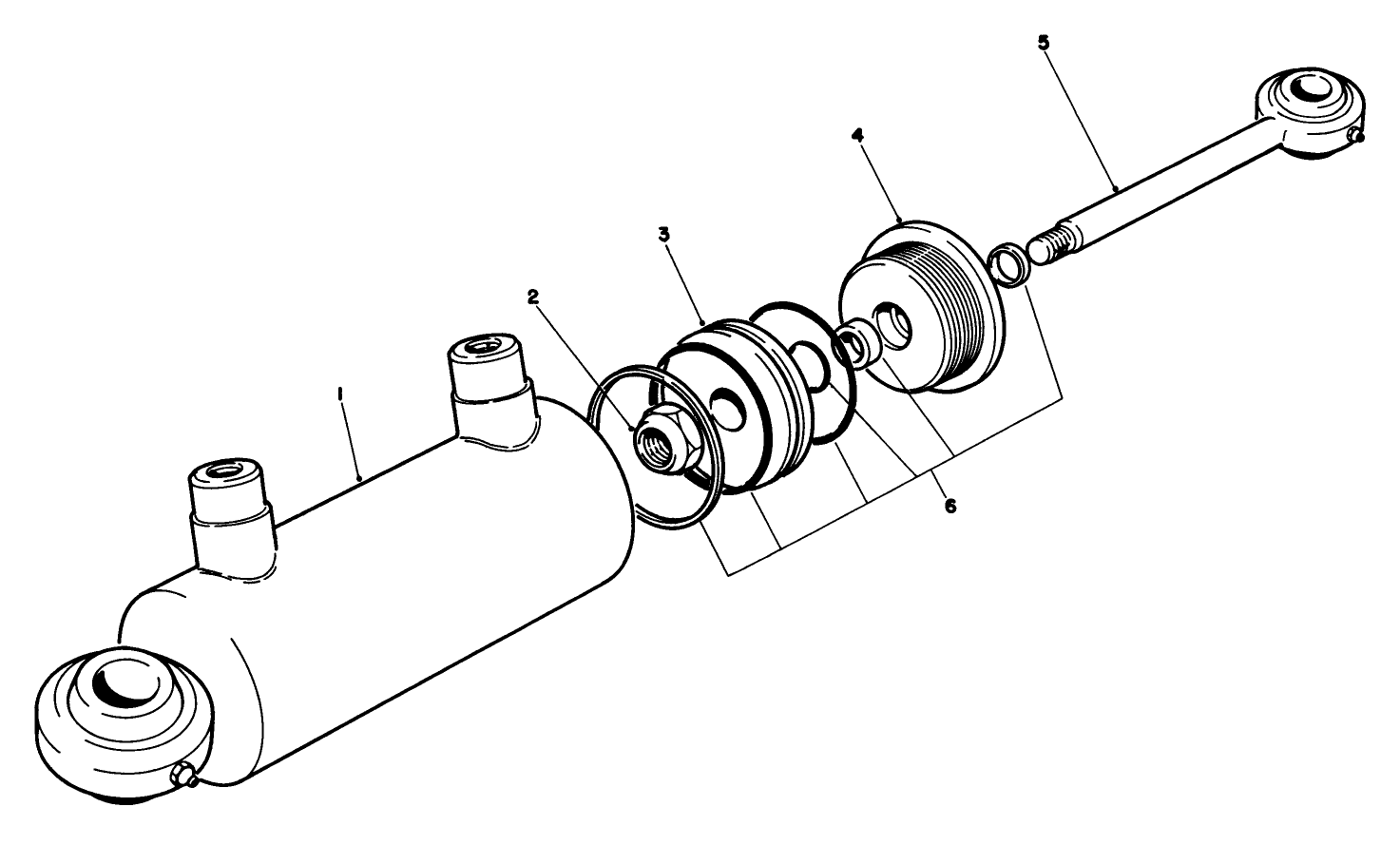 Hydraulic Cylinder Assembly No. 83-5030
