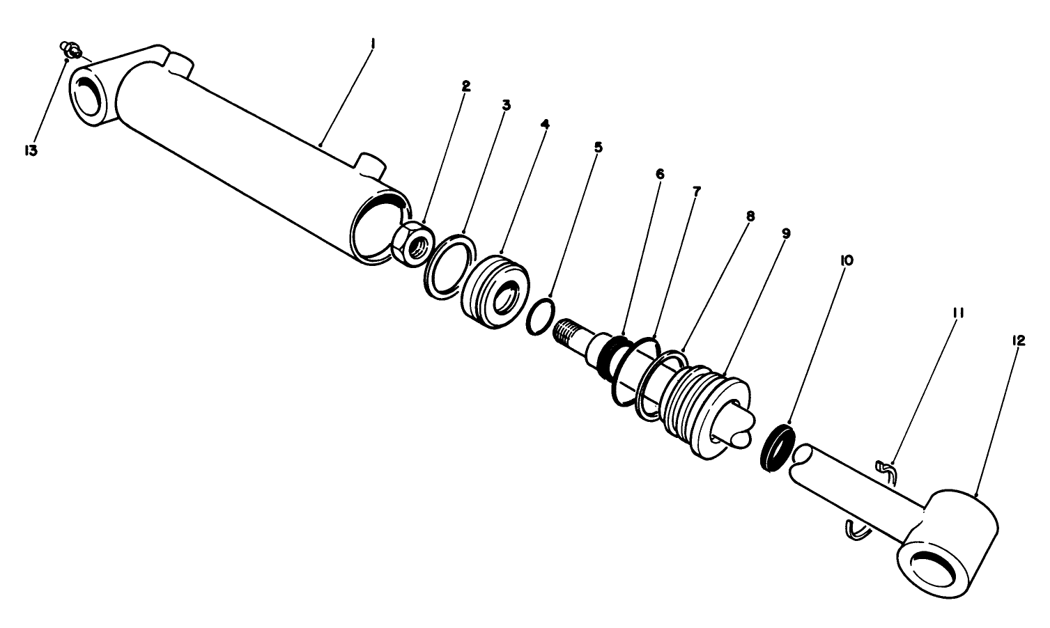 Hydraulic Cylinder No. 83-7480