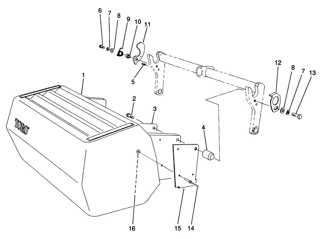 Grass Basket Assembly