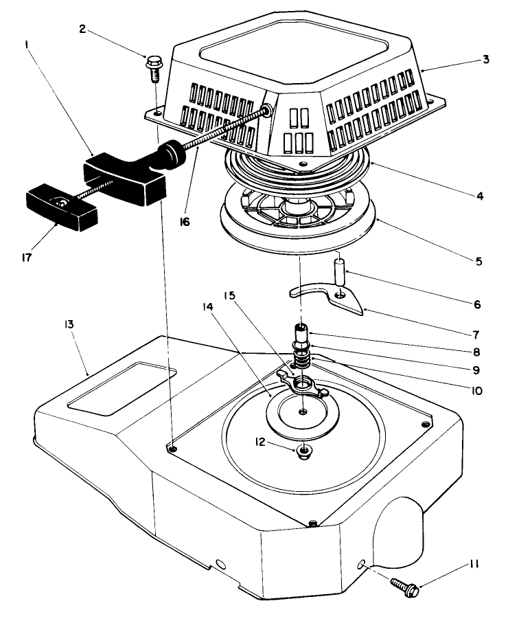 Recoil Assembly (model No. Vml0-2)