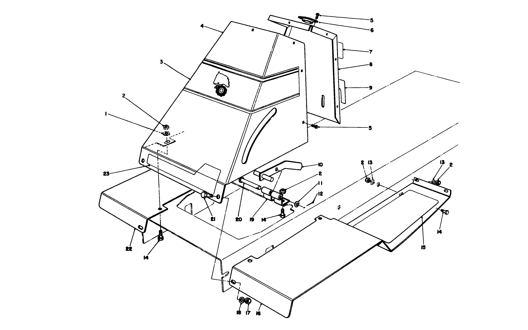 Front Tower Assembly