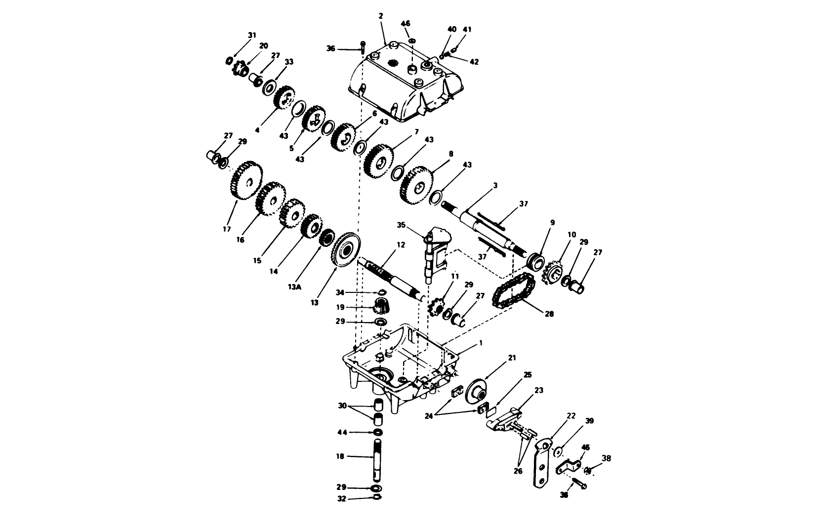 Transmission Peerless Model 770a