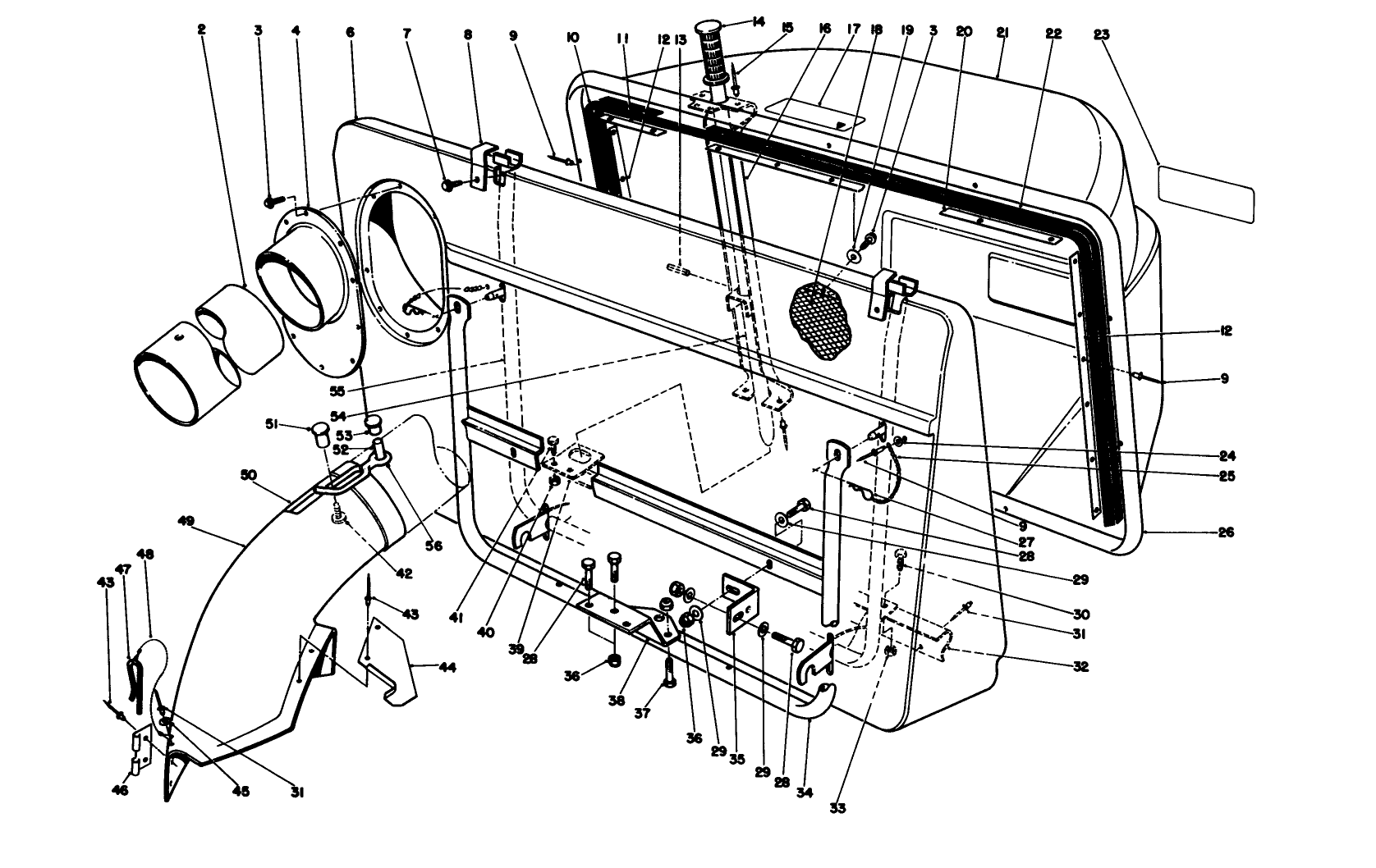 Easy-Empty Grass Catcher Model 59176 (optional)