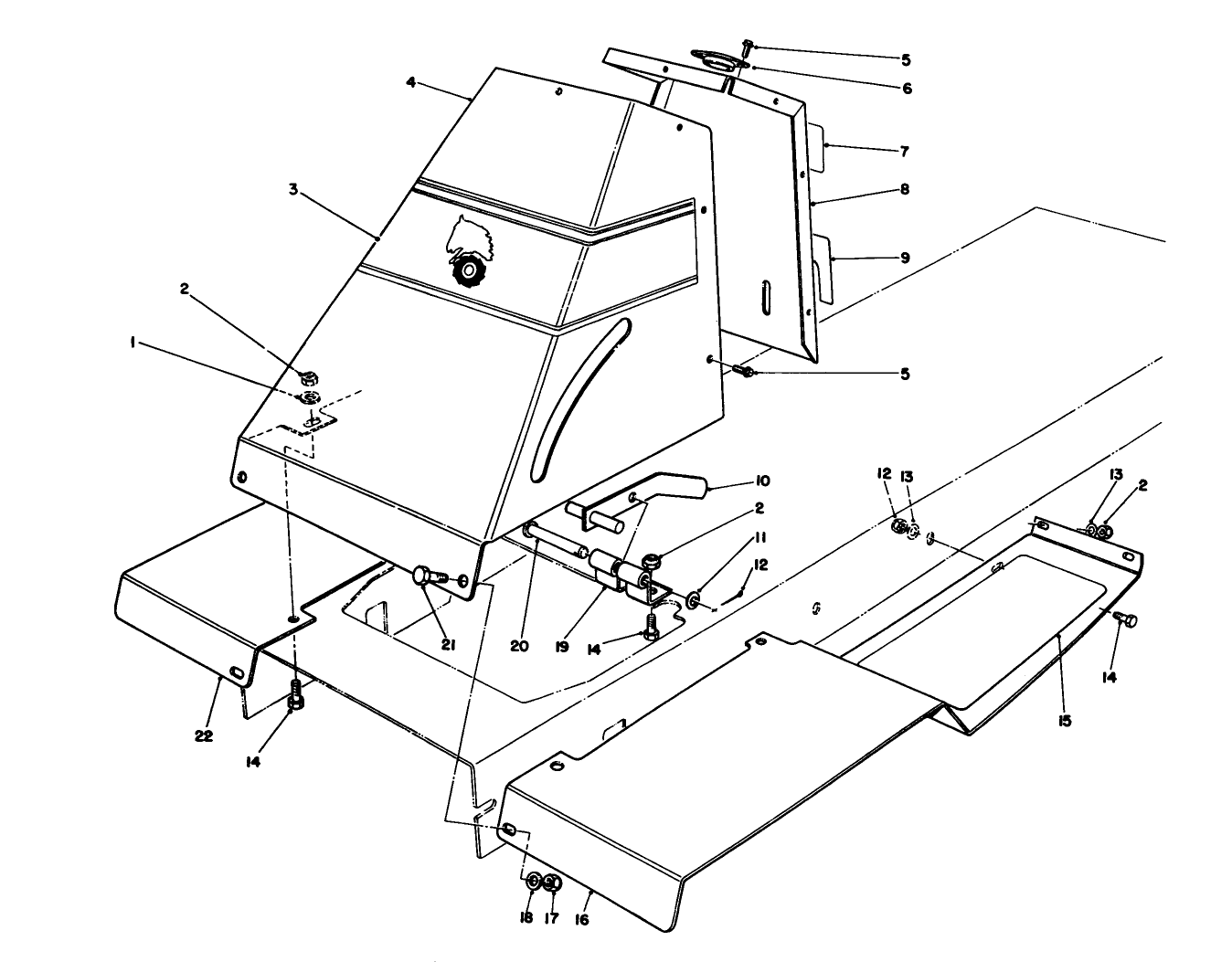 Front Tower Assembly