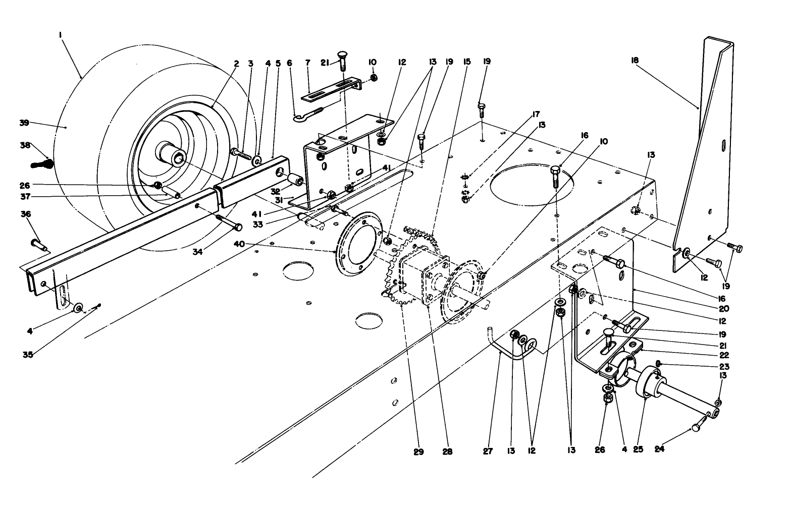 Rear Axle Assembly