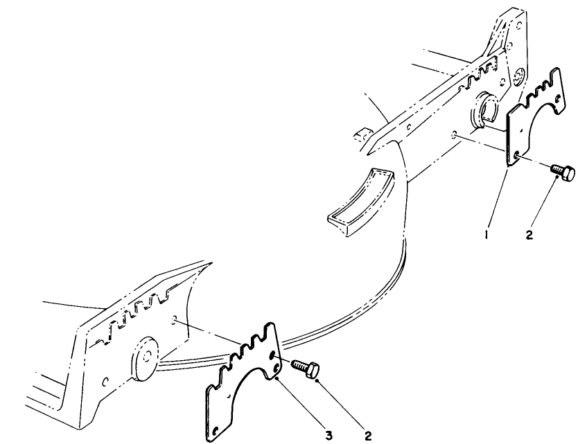 Wear Plate Model No. 49-4080 (optional)