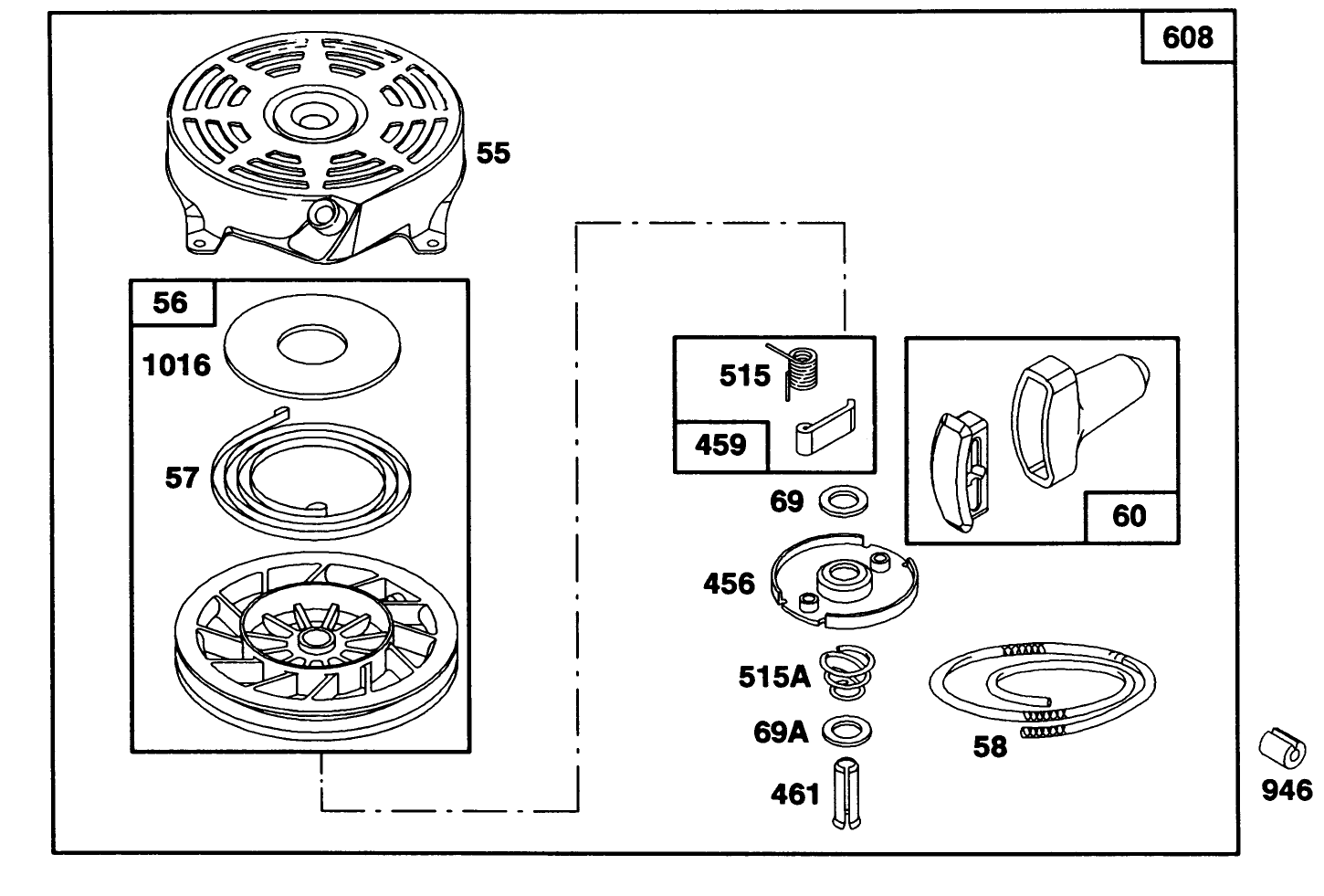 Engine Briggs & Stratton Model 122702-3171-01