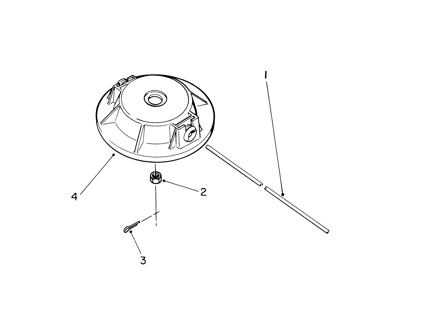 Non-Metallic Fixed Line Cutter Head (optional)