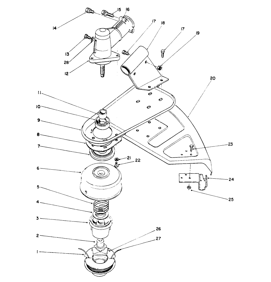 Cutter Head & Gear Box Assembly