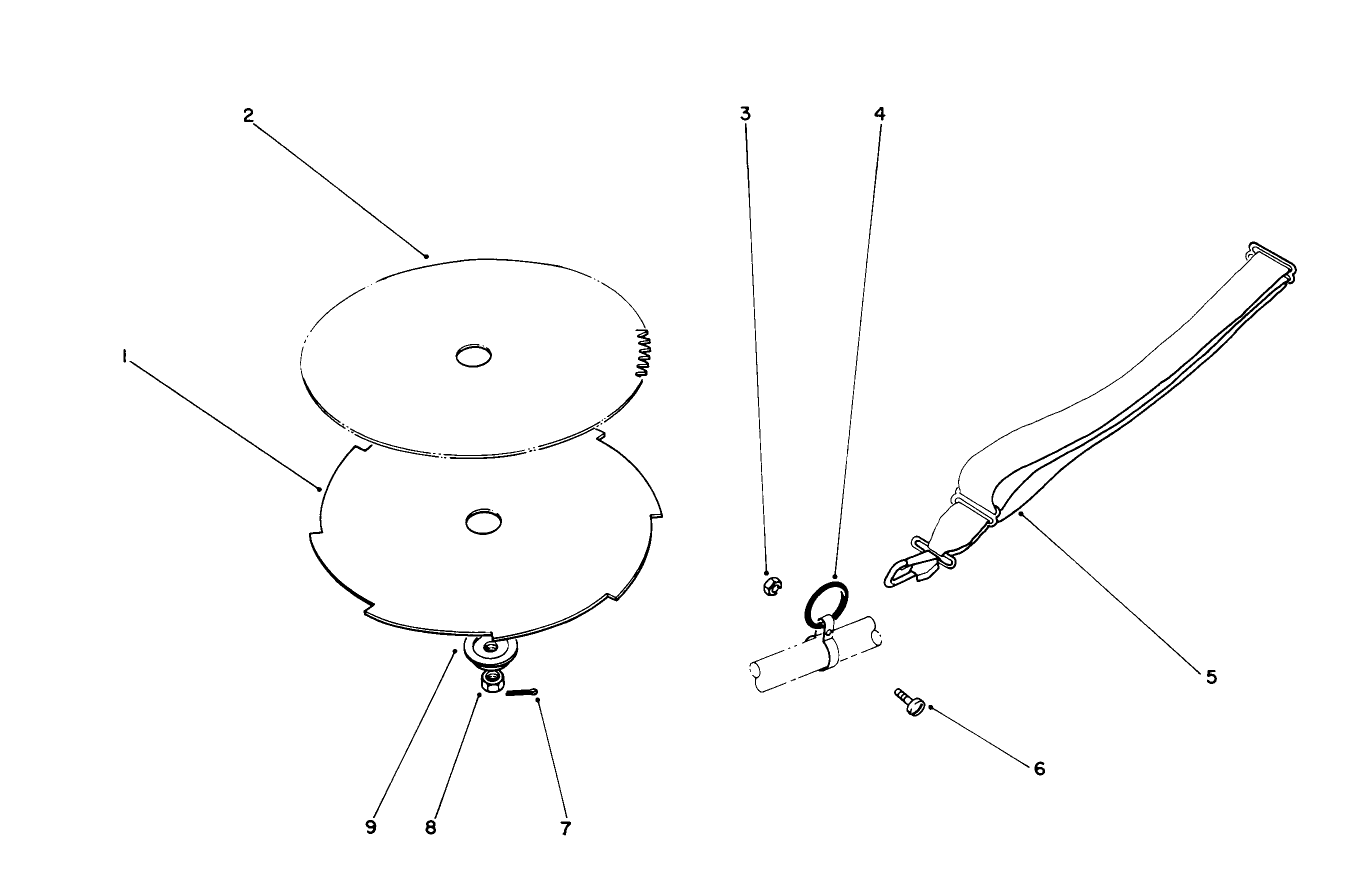Saw And Brush Blade(optional)