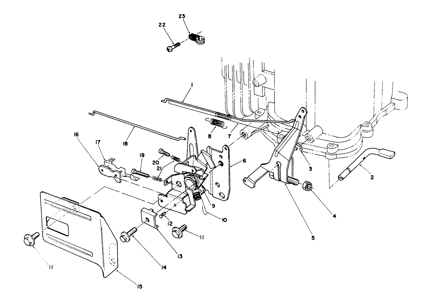 Governor Assembly (engine Model No. Vml0-2)