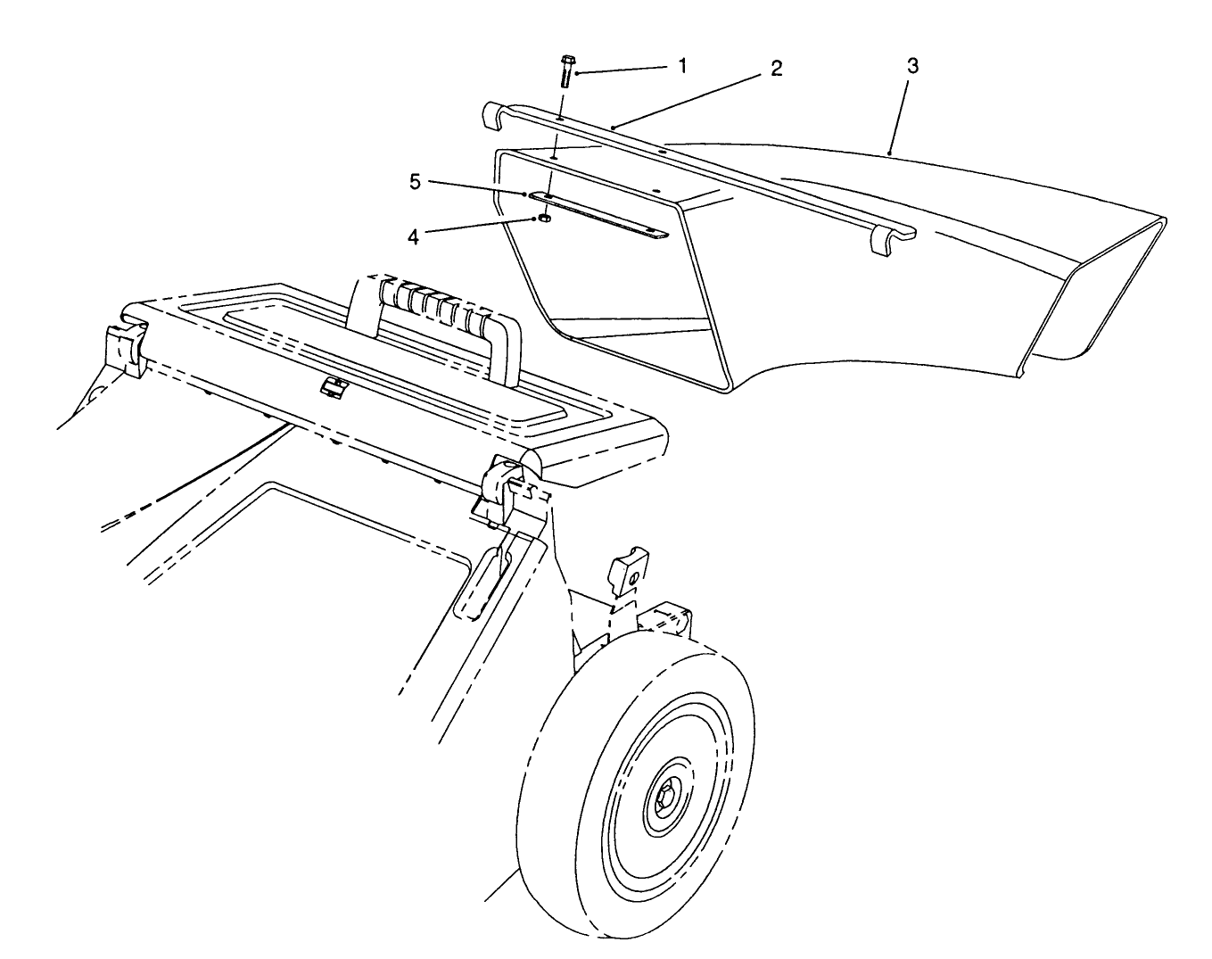 Side Discharge Chute Model No. 59112 (optional)