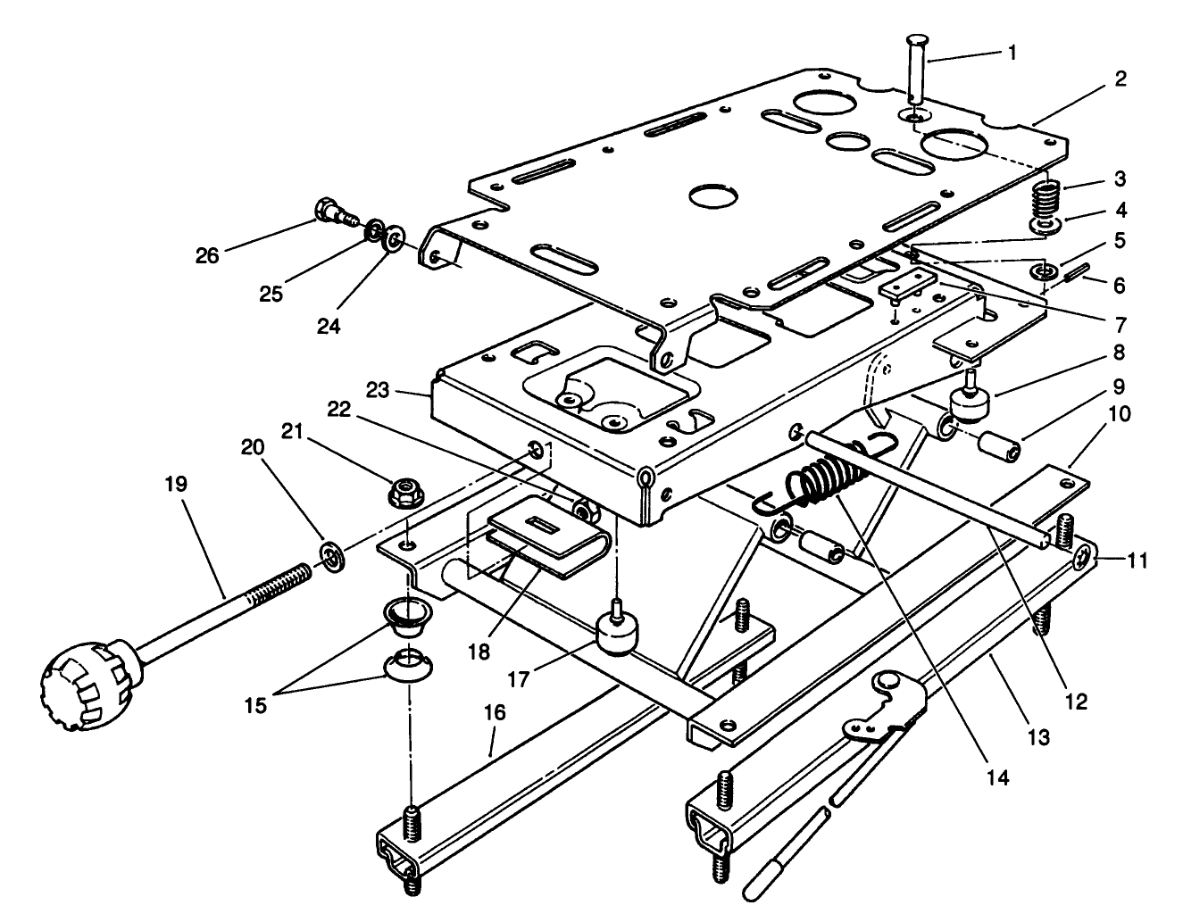 Seat Suspension Assembly