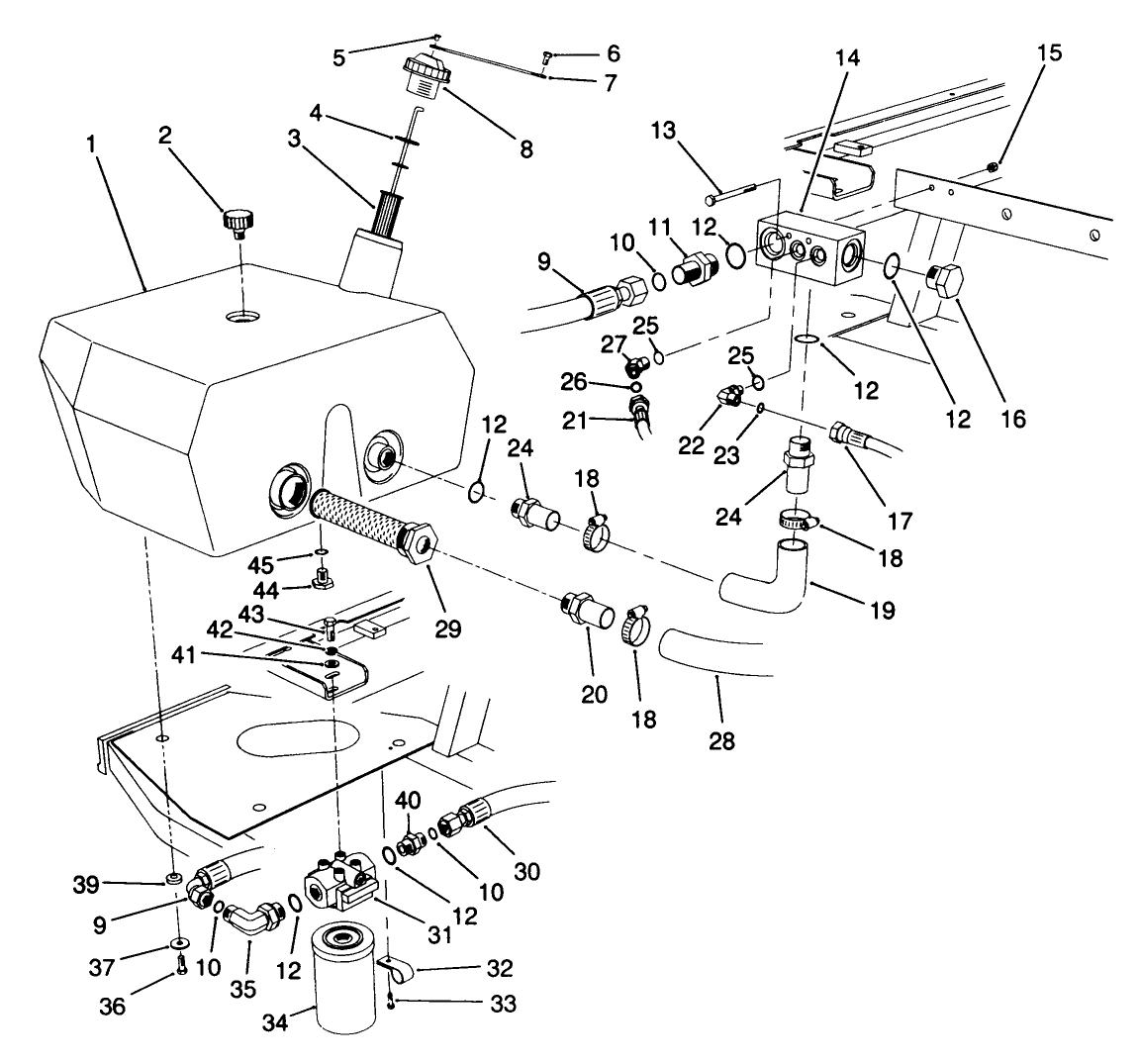 Hydraulic Reservoir Assembly
