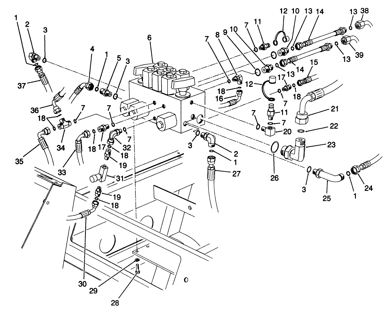 Hydraulic Control Manifold Assembly