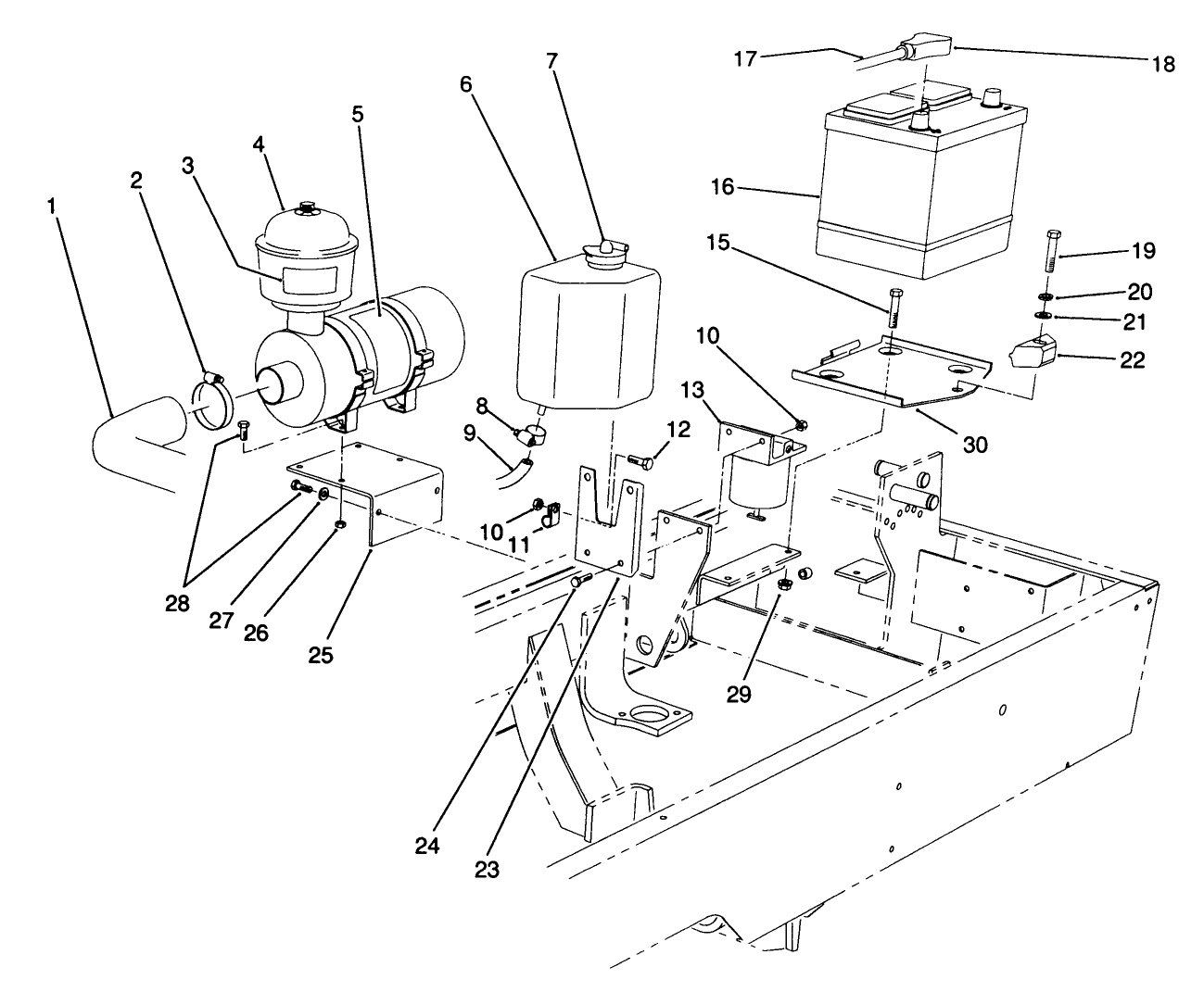 Engine Components Assembly