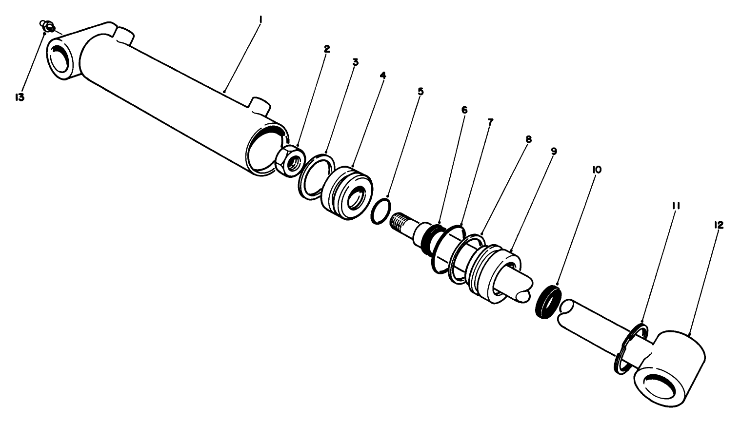 Hydraulic Cylinder No. 75-0780