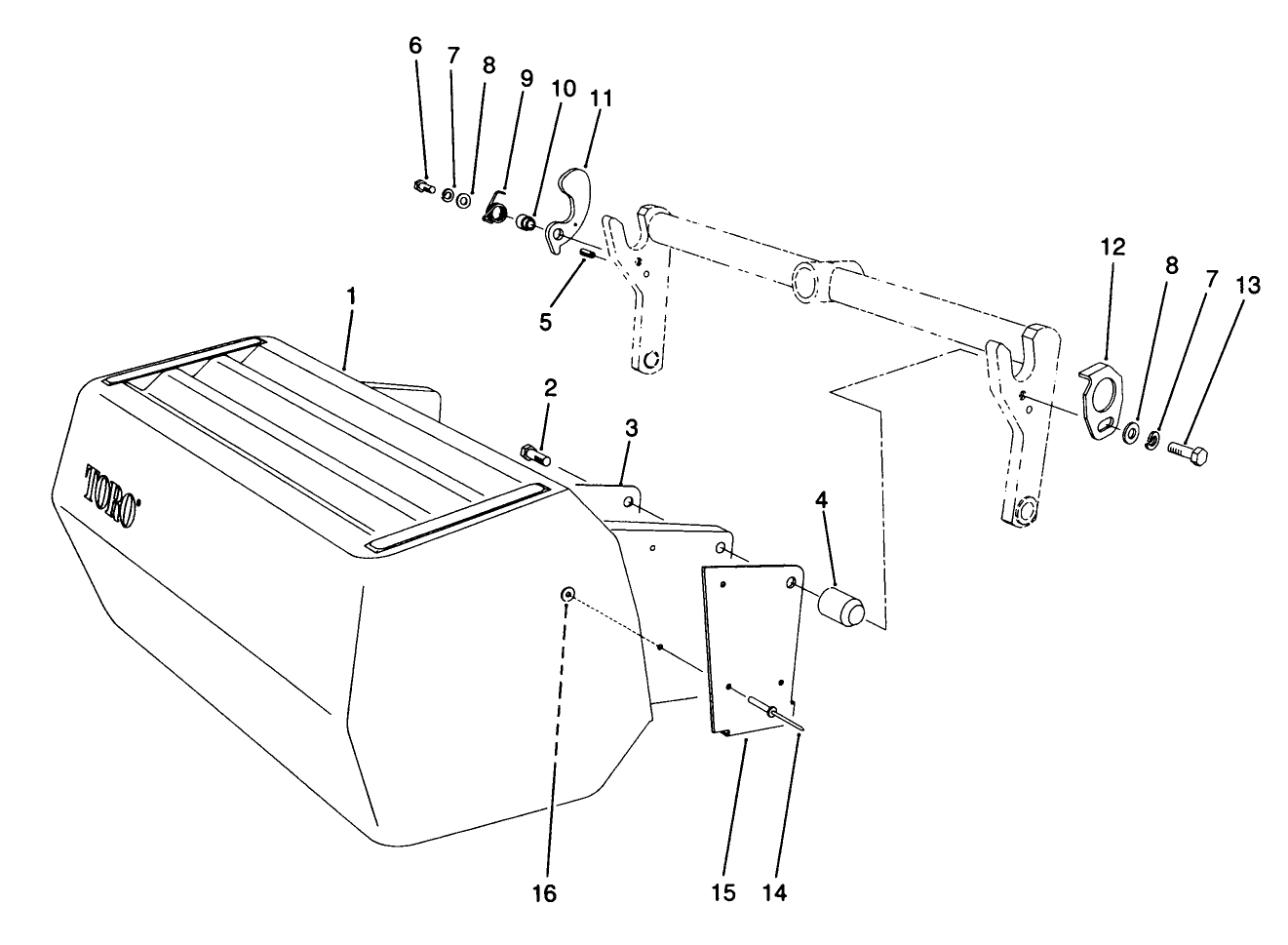 Grass Basket Assembly