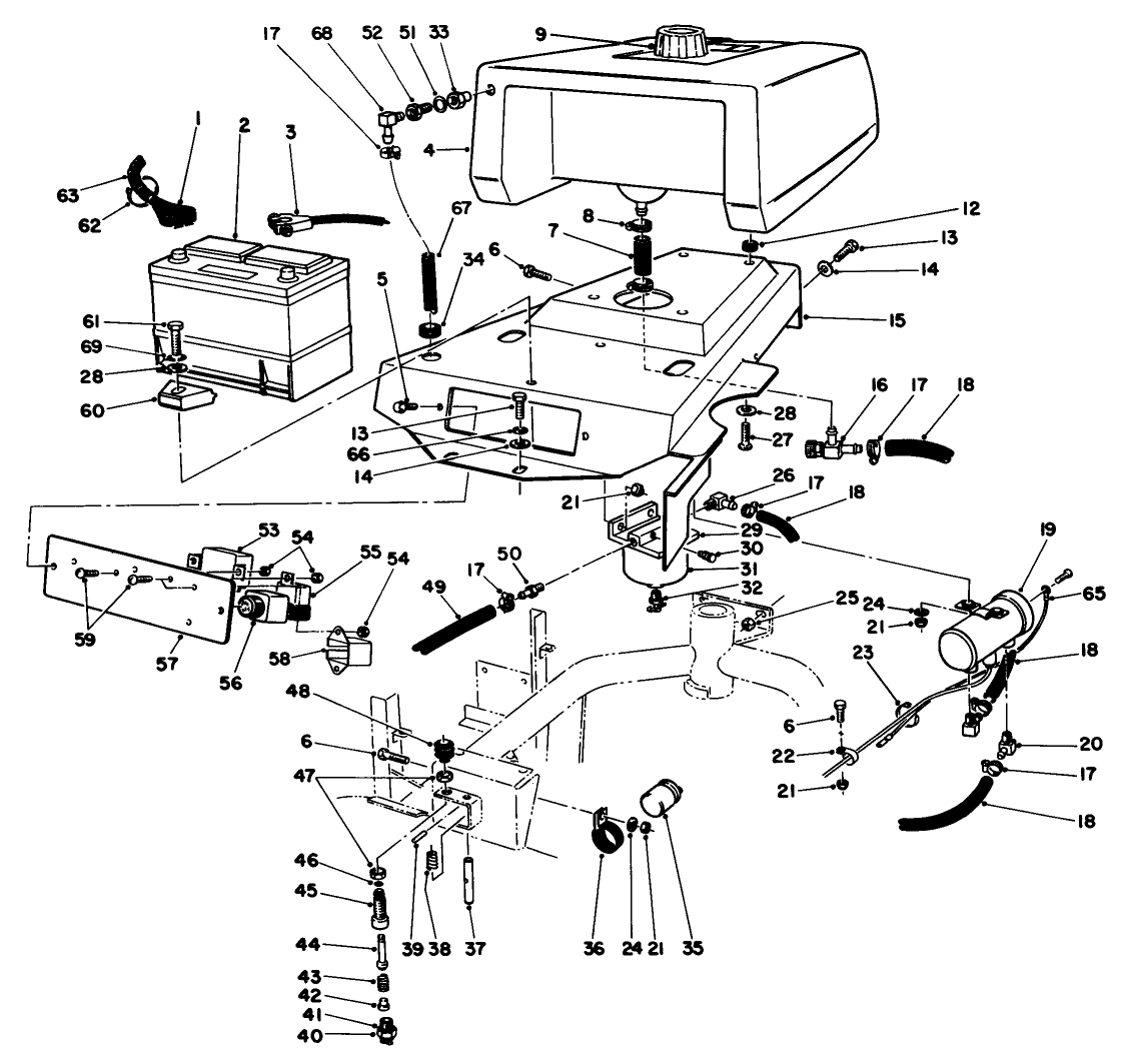 Gas Tank & Battery (continued)
