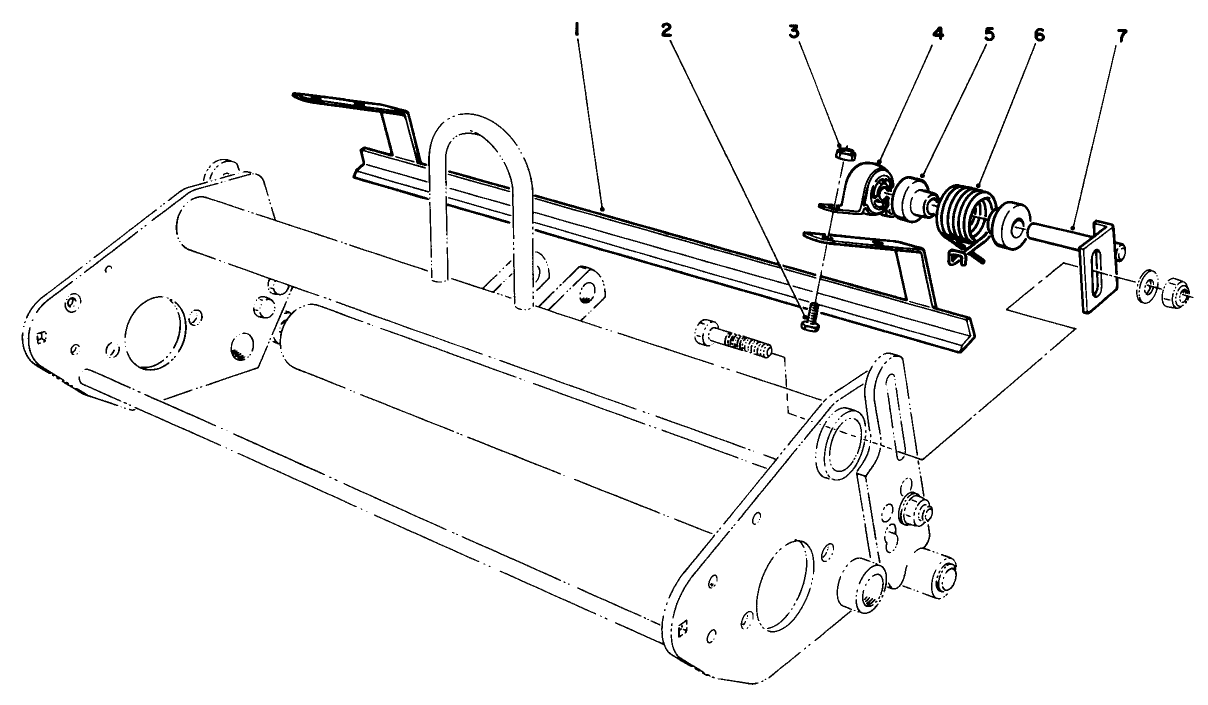 Roller Scraper Kit No. 53-9240 (for Model No. 04450 & 04468 Cutting Units (opt.)