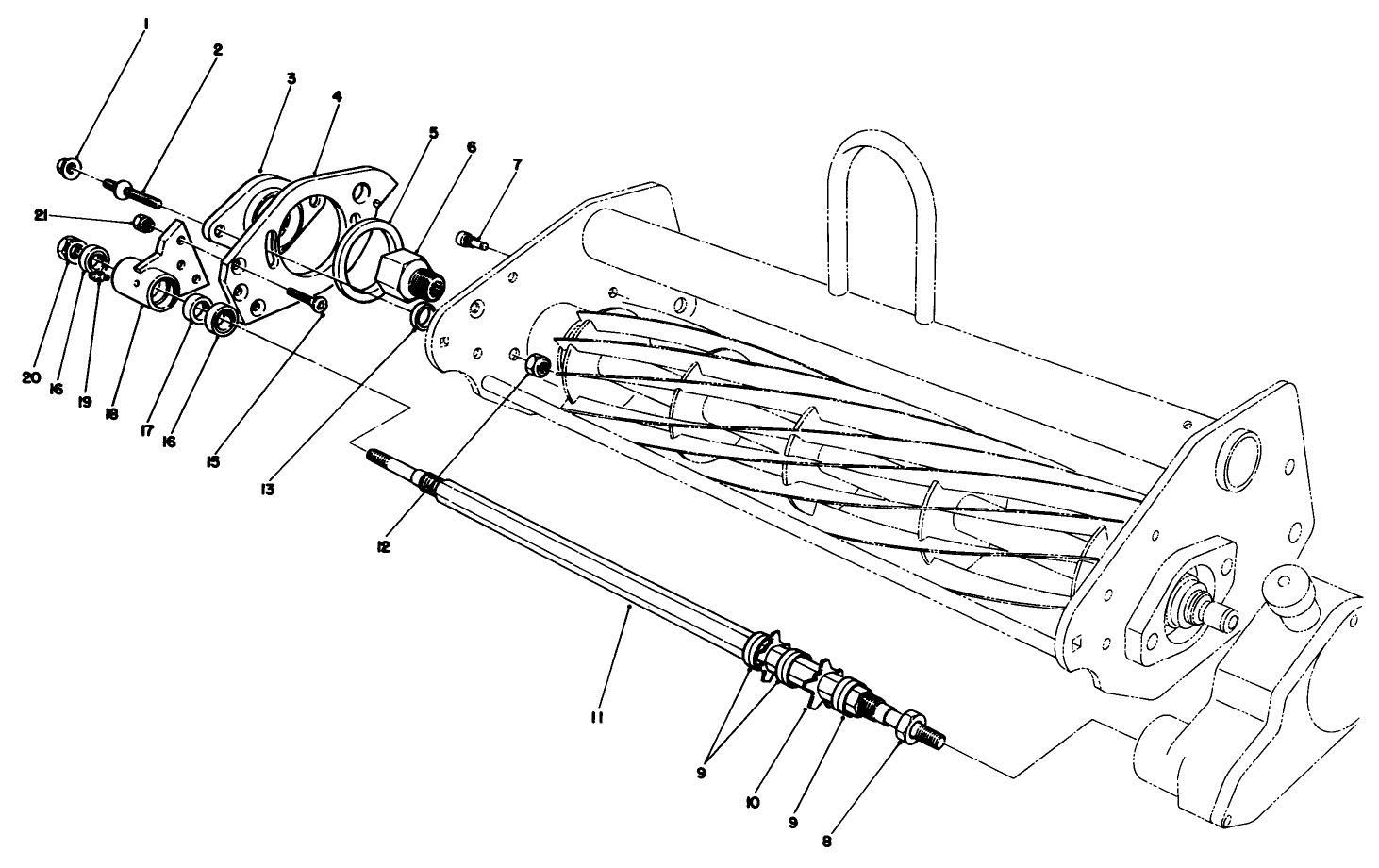 8 & 11 Blade Cutting Units Model No. 04460 & 04465 (continued)
