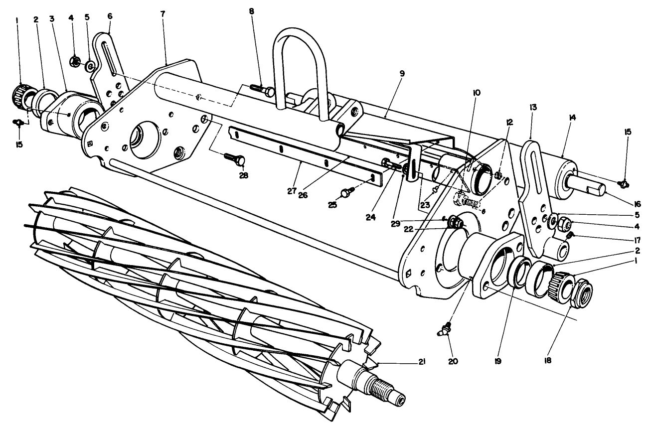 8 & 11 Blade Cutting Units W/groomer Model No. 04460 & 04465 (continued)