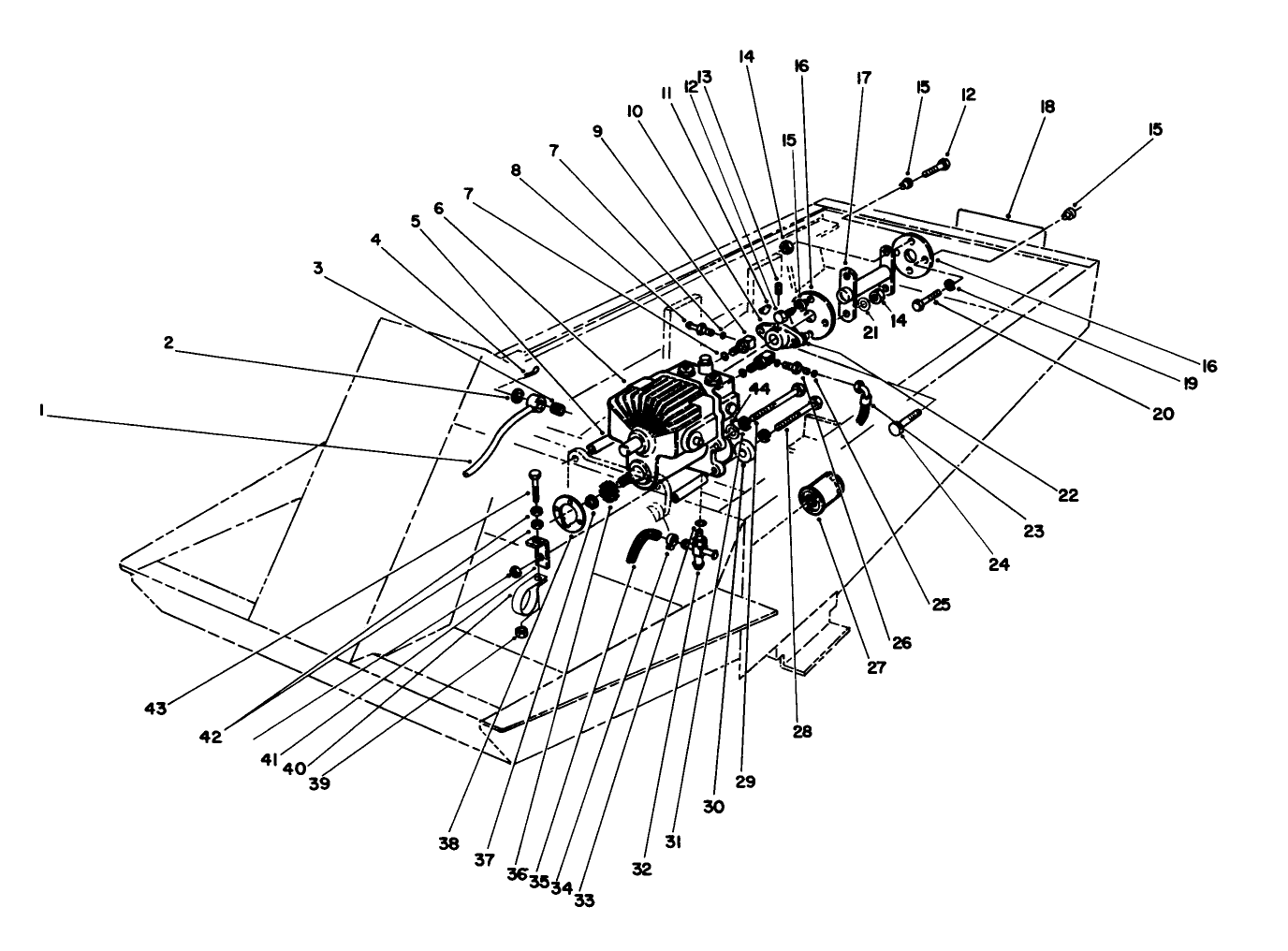 Transmission & Drive Coupling Assembly