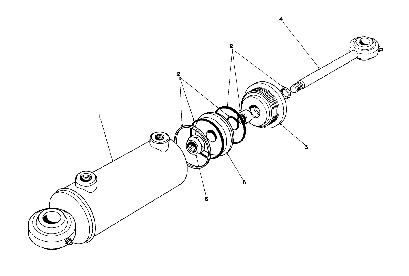 Hydraulic Cylinder No. 76-2070