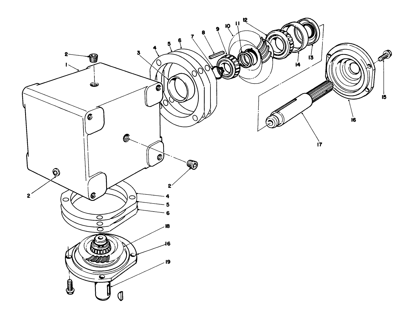 Gear Box Assembly No. 68-6810
