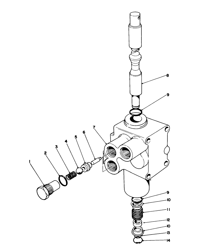15 Cu. Ft. Hopper Kit Model 30505 (optional)(continued) Control Valve No. 43-1 950