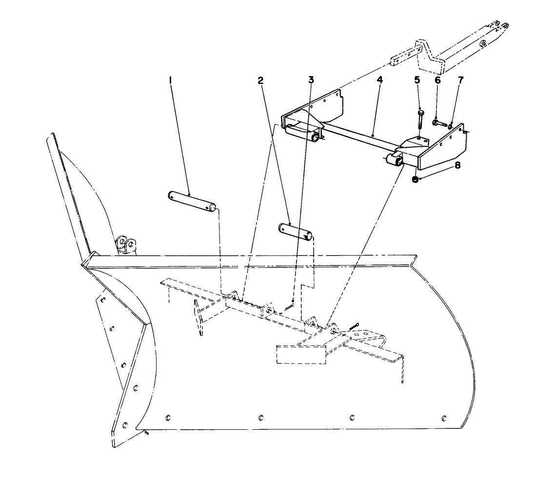 V-Plow Installation Kit Model No. 30749 (optional)