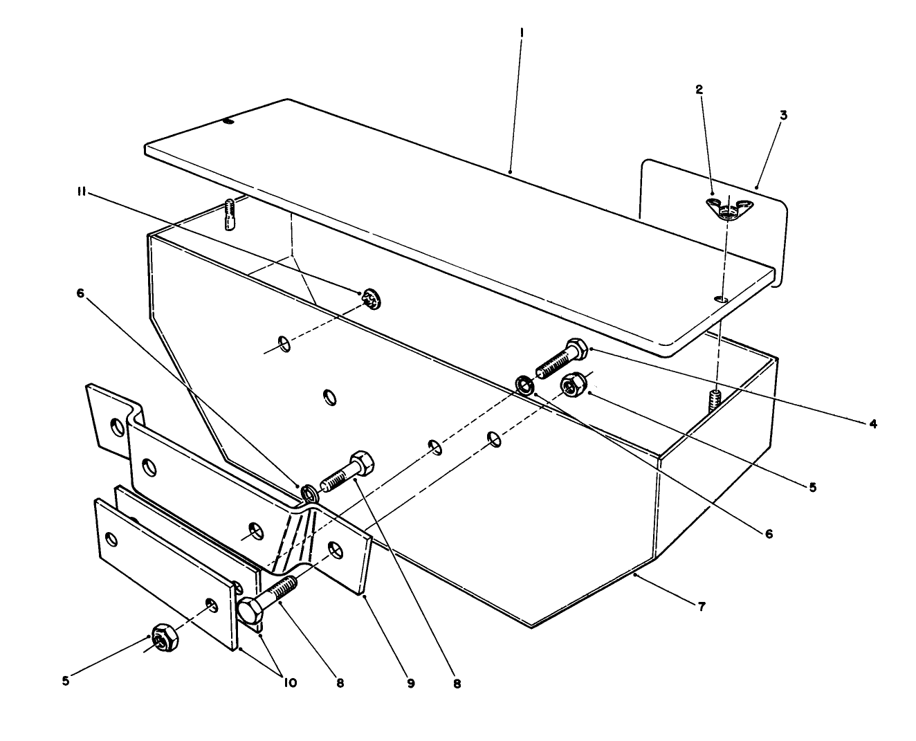 Weight Box Kit No. 62-6590 (optional)