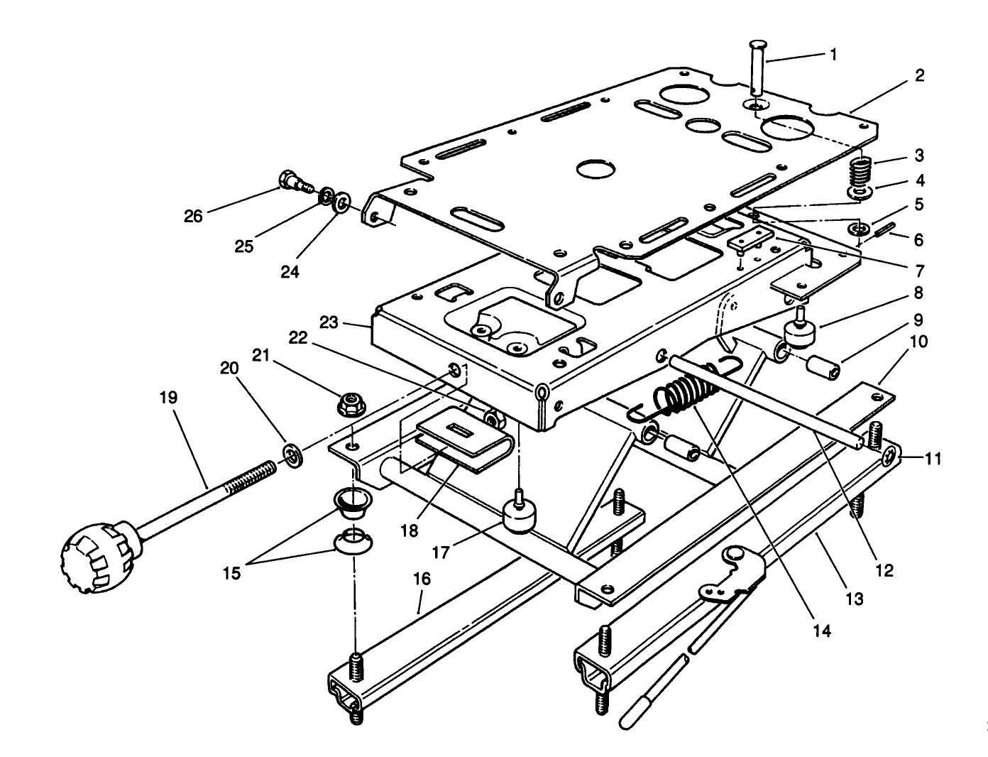 Seat Suspension Assembly