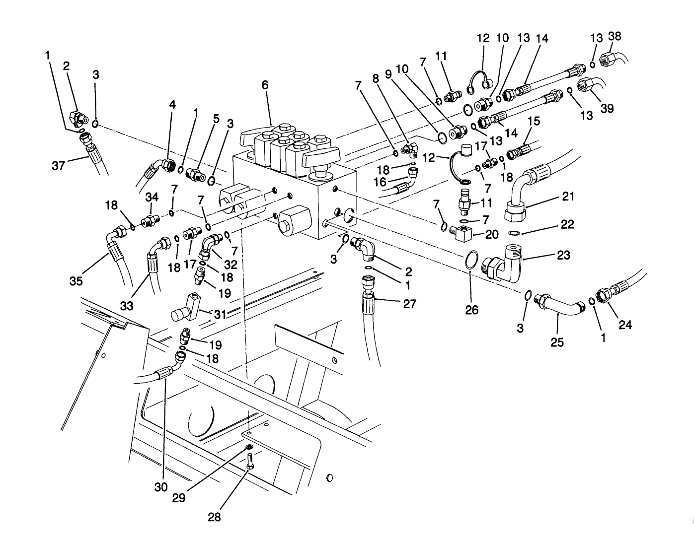 Hydraulic Control Manifold Assembly