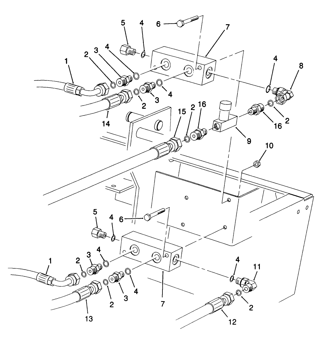 Rear Hydraulic Manifolds