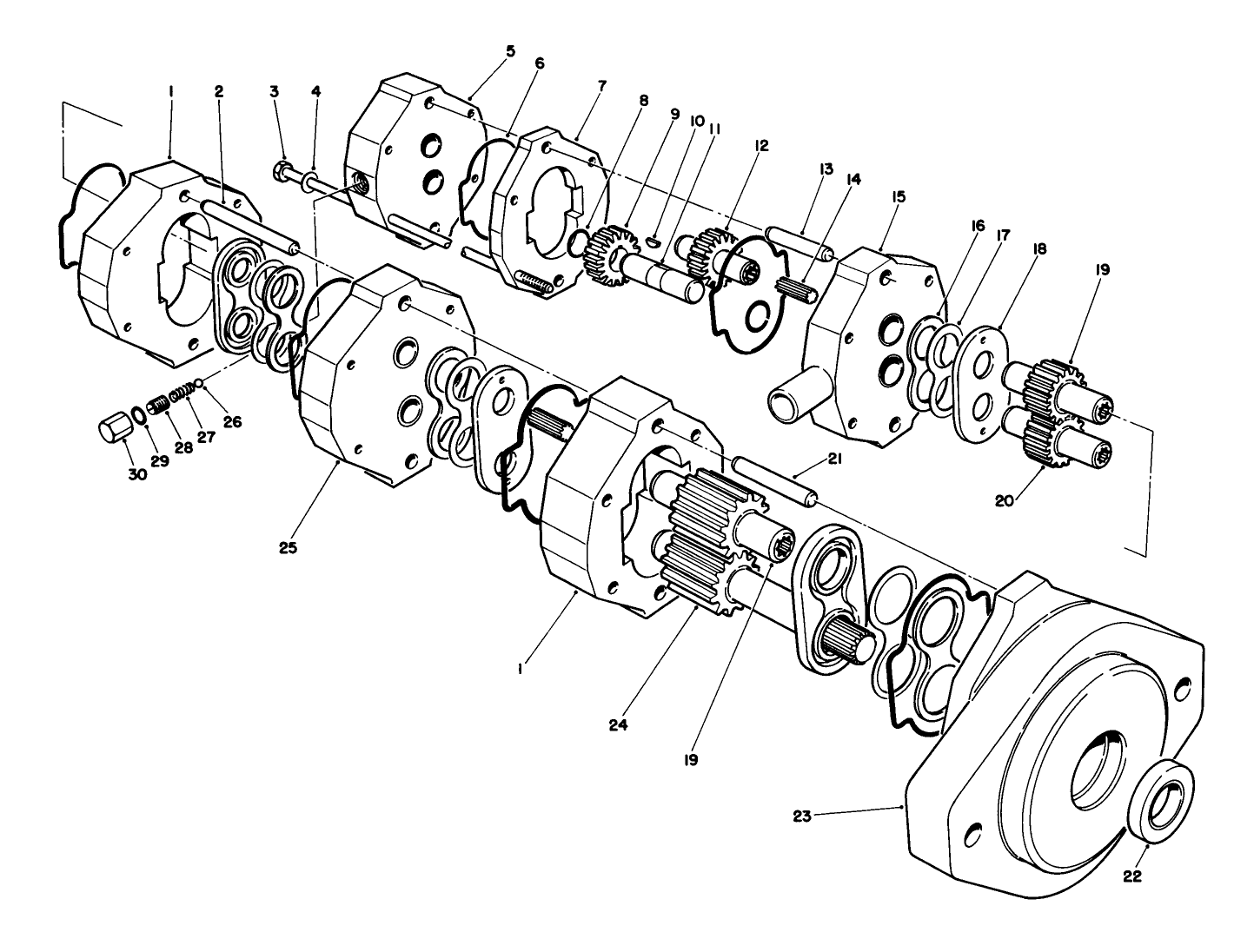 Hydraulic Pump No. 75-0800
