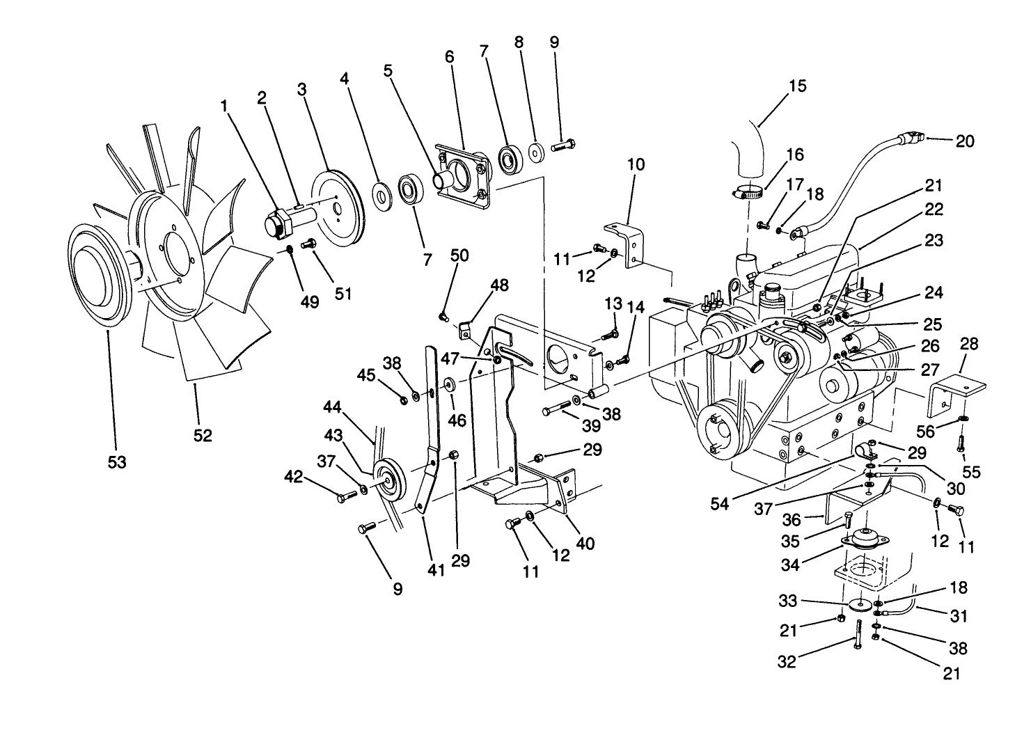Engine Installation Assembly