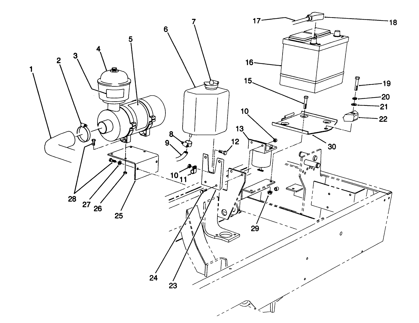 Engine Components Assembly