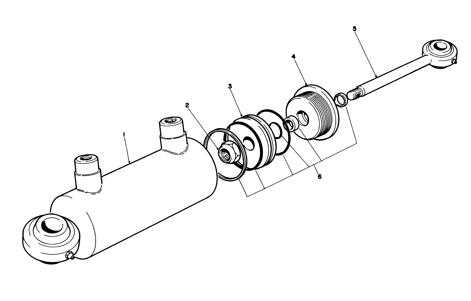 Hydraulic Cylinder No. 75-1200