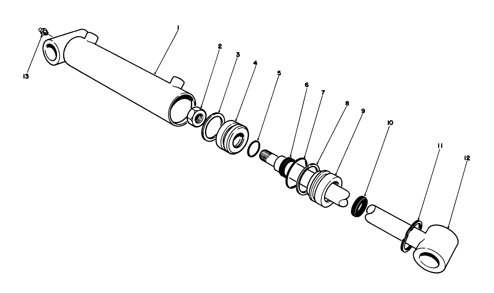 Hydraulic Cylinder No. 75-0780