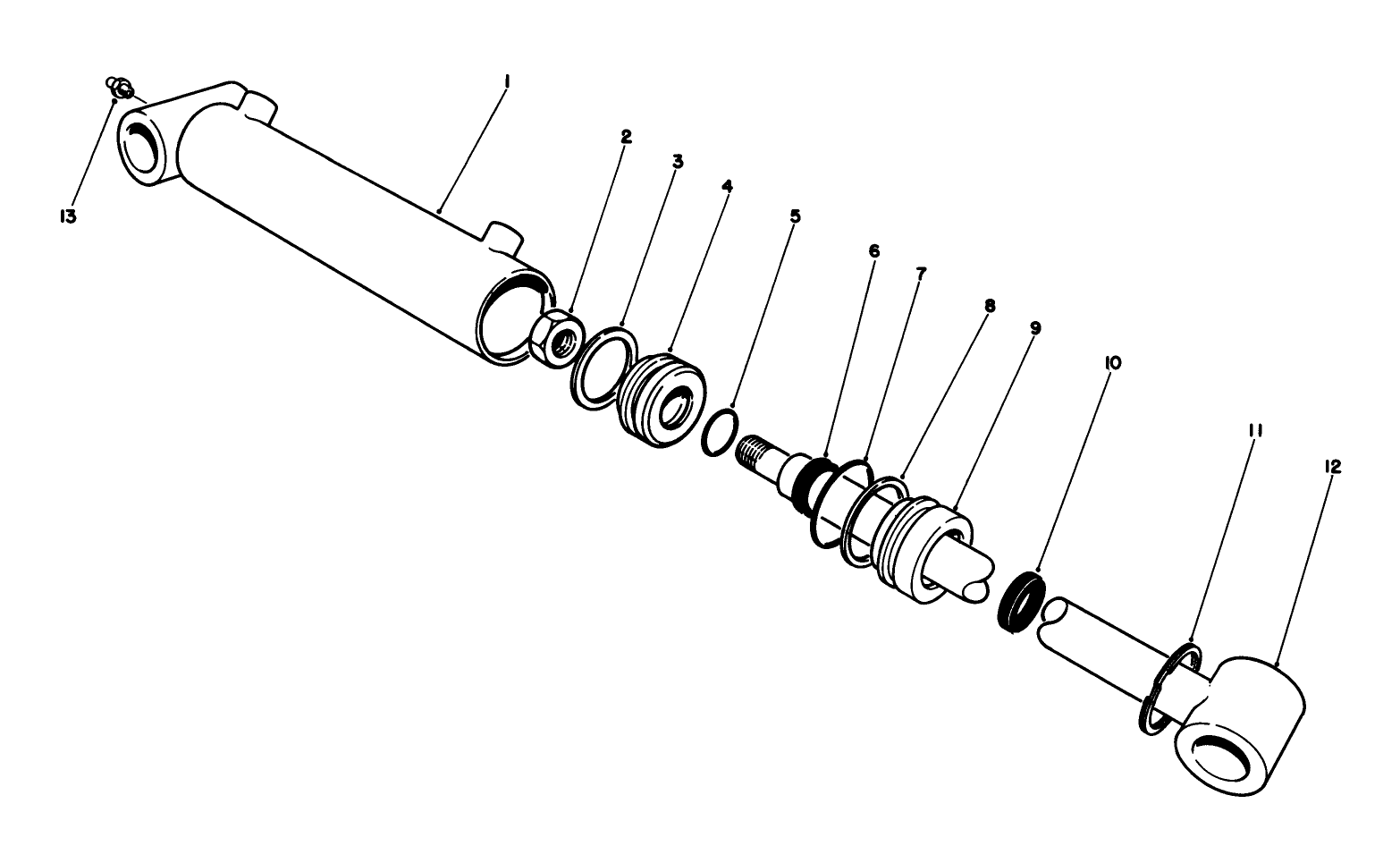 Hydraulic Cylinder No. 83-7480