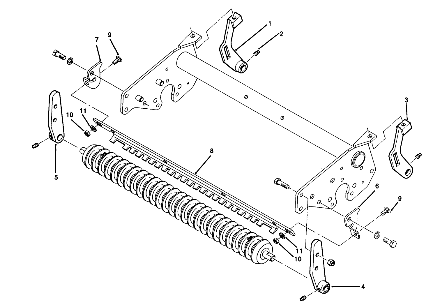 High Height-Of-Cut Kit No. 83-5300 (optional)